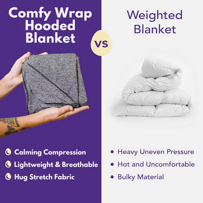 Hug sleep wearable cooling comfy wrap blanket