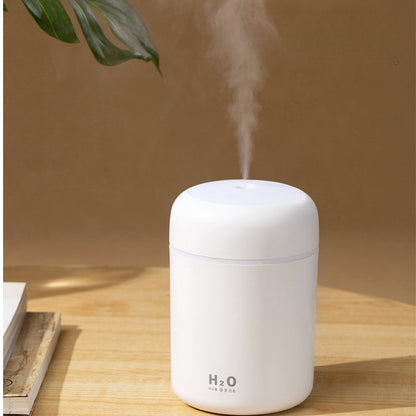 Mini portable USB cool mist humidifier for desk, car, and travel