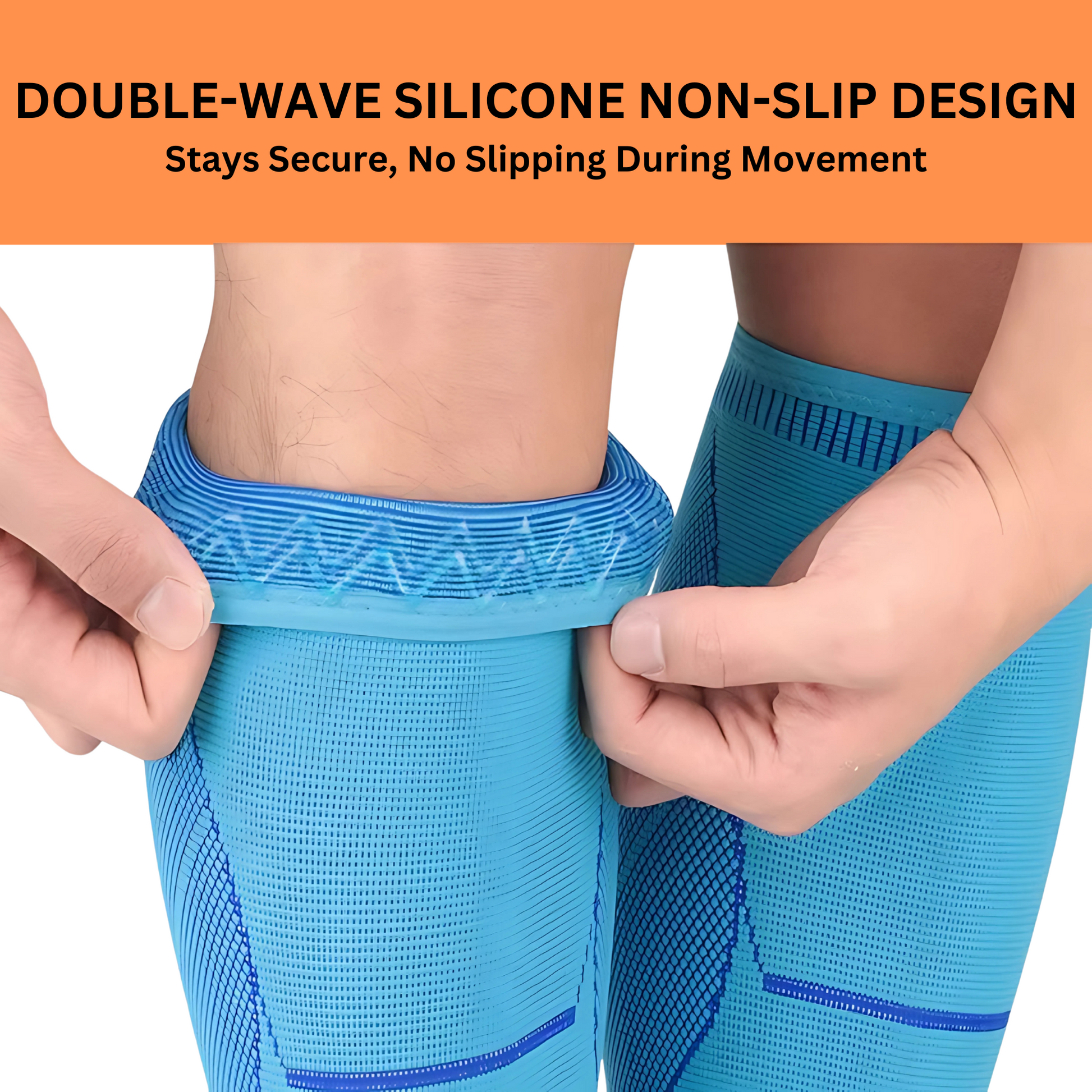Sports compression calf sleeves for running and recovery