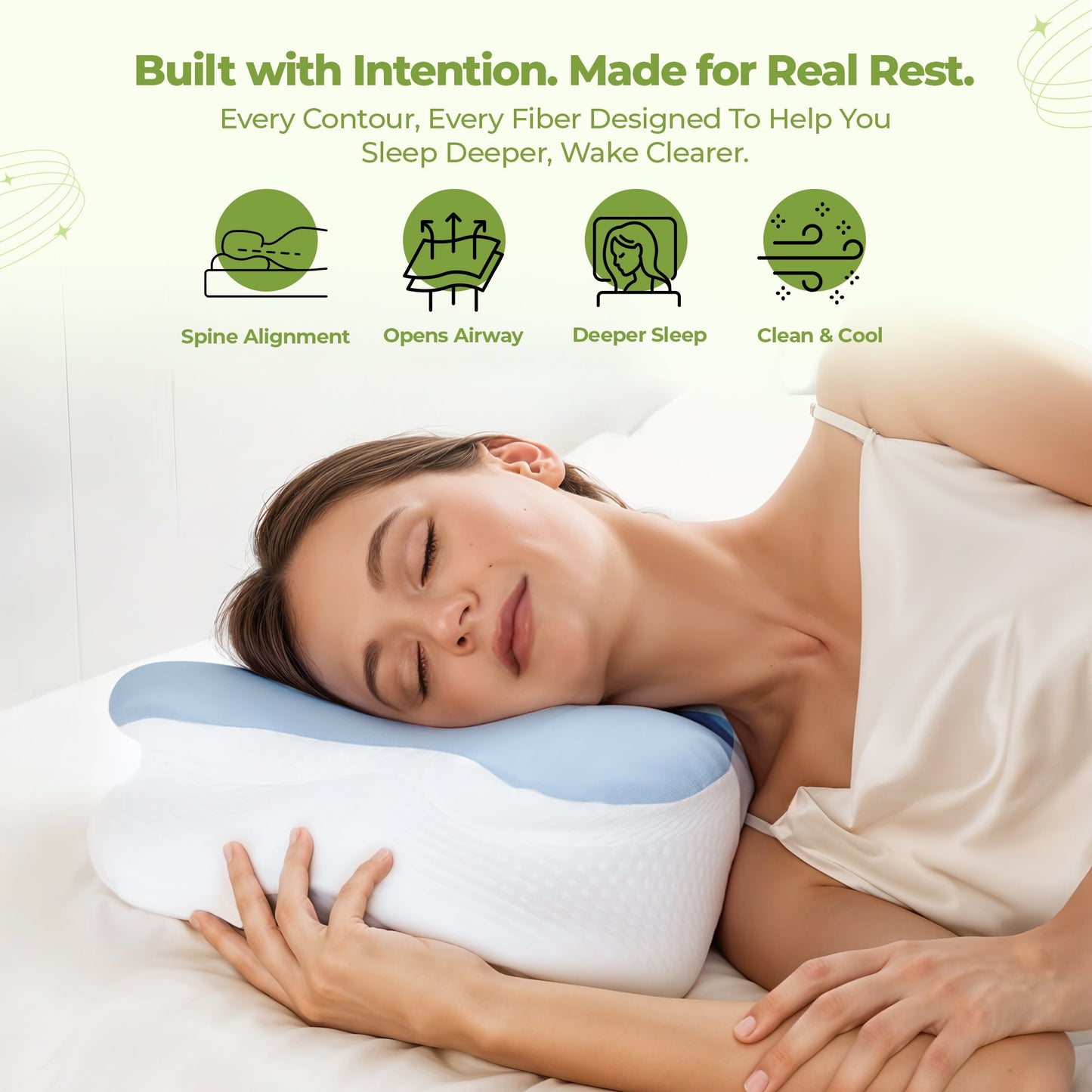 Butterfly memory foam neck pillow 2.0 upgraded design