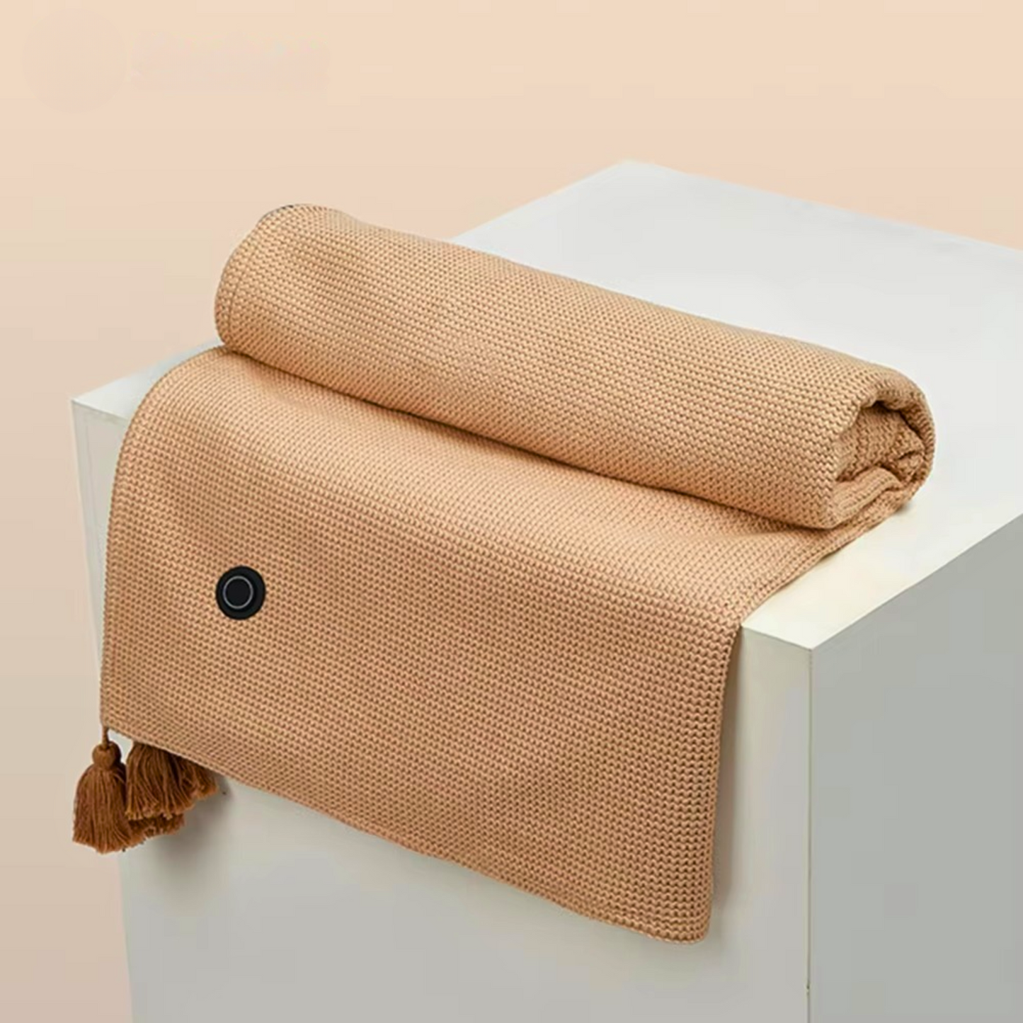 Cordless USB heated shawl wearable heat wrap for shoulders and back
