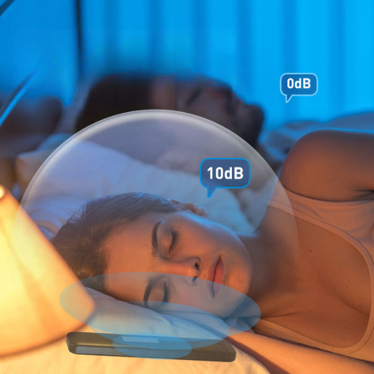 Slim under-pillow Bluetooth sleep speaker for side sleepers