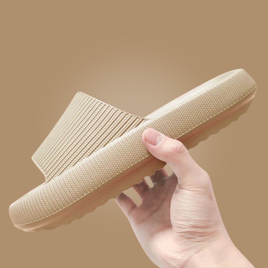 Orthopedic cloud slides extra thick cushion recovery sandals for plantar fasciitis