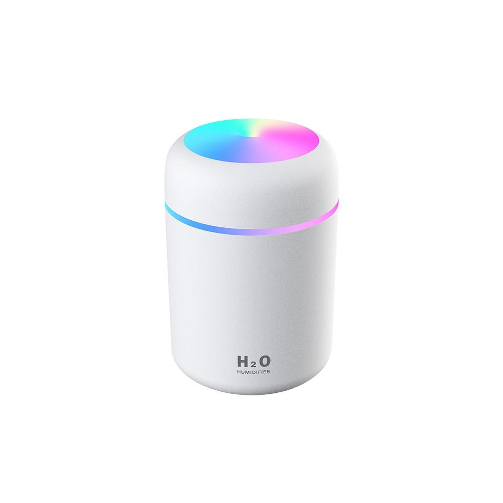 Mini portable USB cool mist humidifier for desk, car, and travel