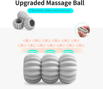 Self neck massager triple trigger pressure tool