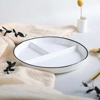 Portion control plate balanced eating for weight management