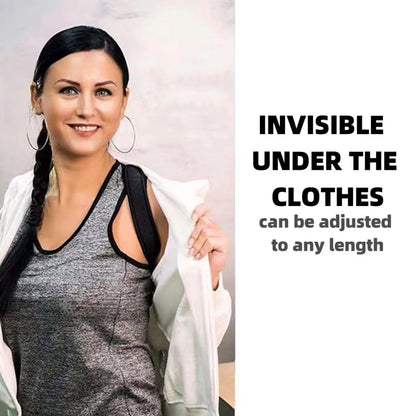 Adjustable posture corrector slouching support