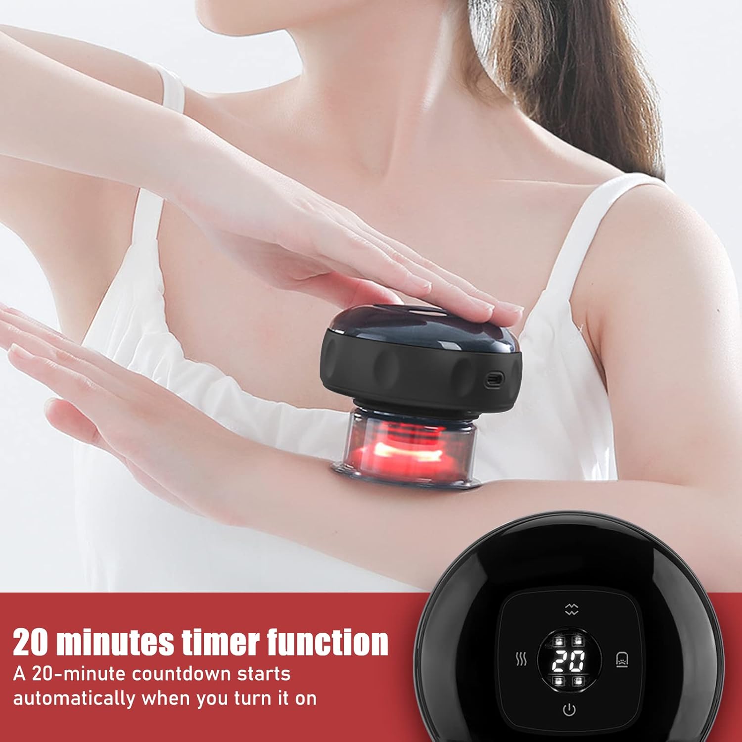 Electric cupping massager detox circulation therapy