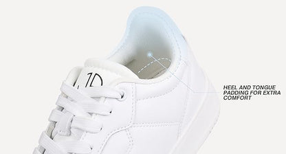 Women's classic courtside style and comfort sneakers