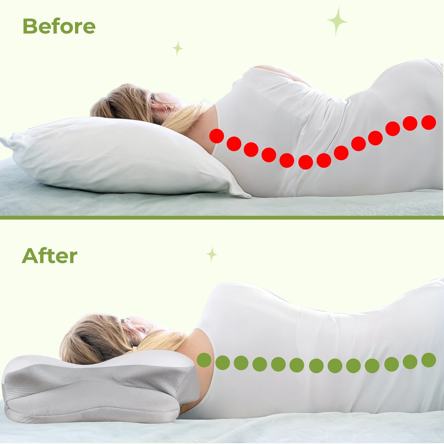Butterfly memory foam neck pillow 2.0 upgraded design
