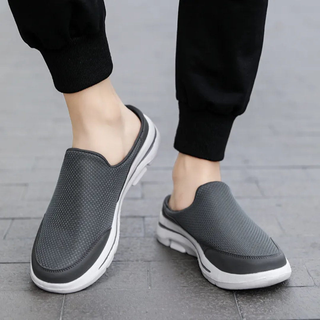 Unisex slip-on sports shoes flexible sole