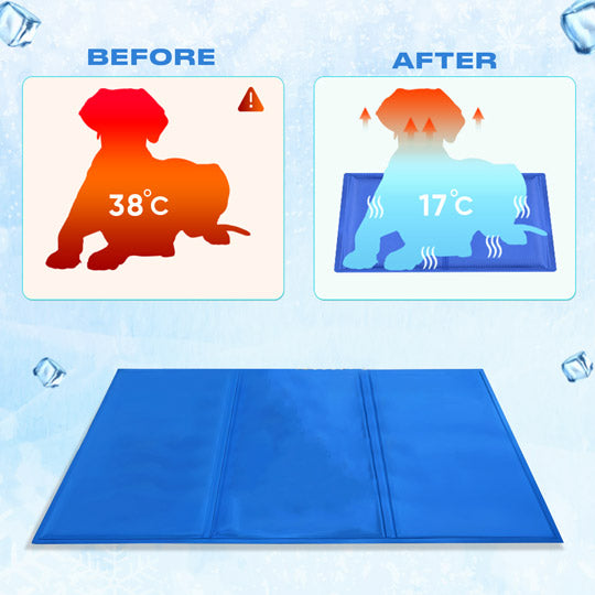 Pet cooling mat all-day cooling comfort