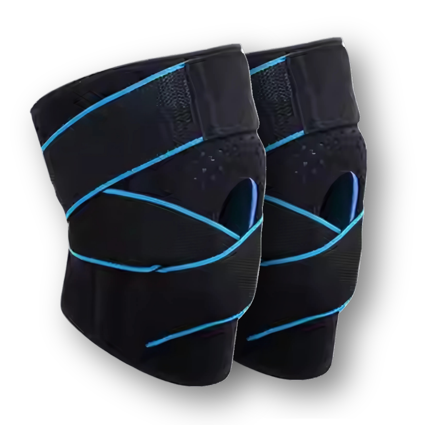 Hinged patella stabilizing knee brace for tracking issues