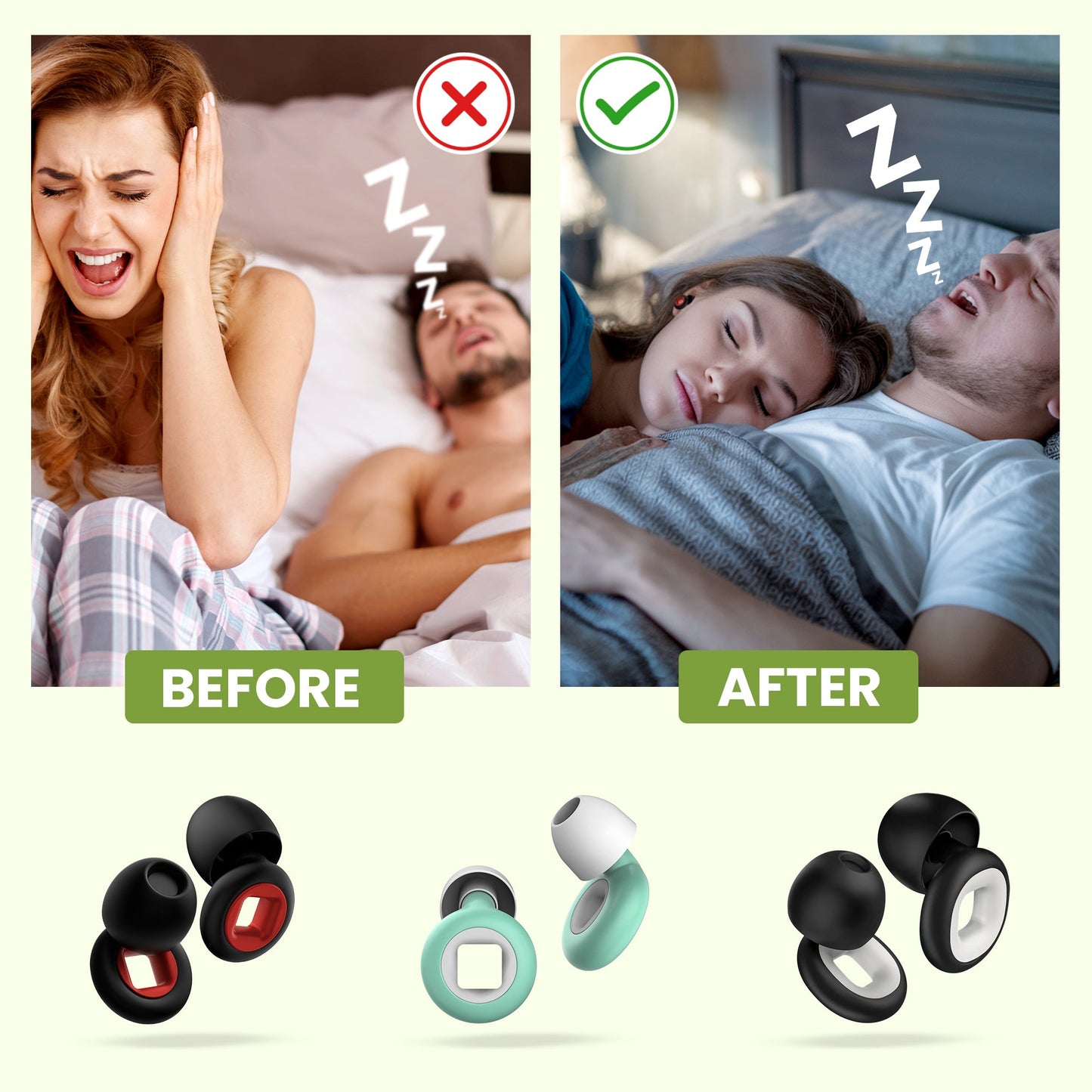Travel sleep set padded eye mask and noise earplugs
