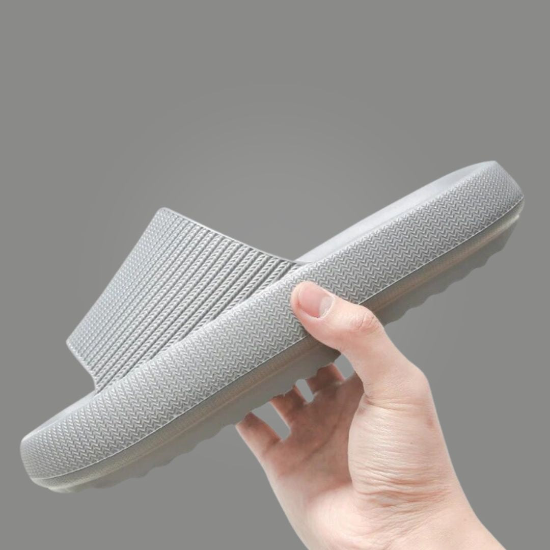 Orthopedic cloud slides extra thick cushion recovery sandals for plantar fasciitis
