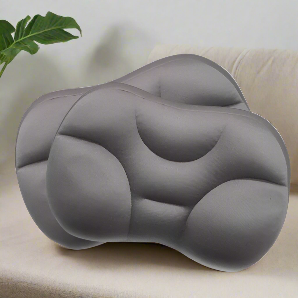 Butterfly contour memory foam cervical pillow for neck pain relief