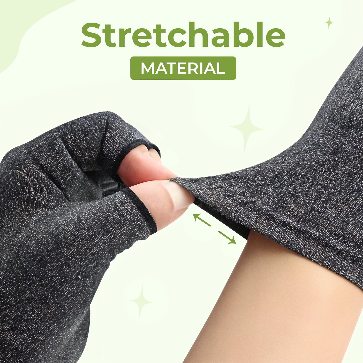 Compression gloves for hand discomfort and relaxation