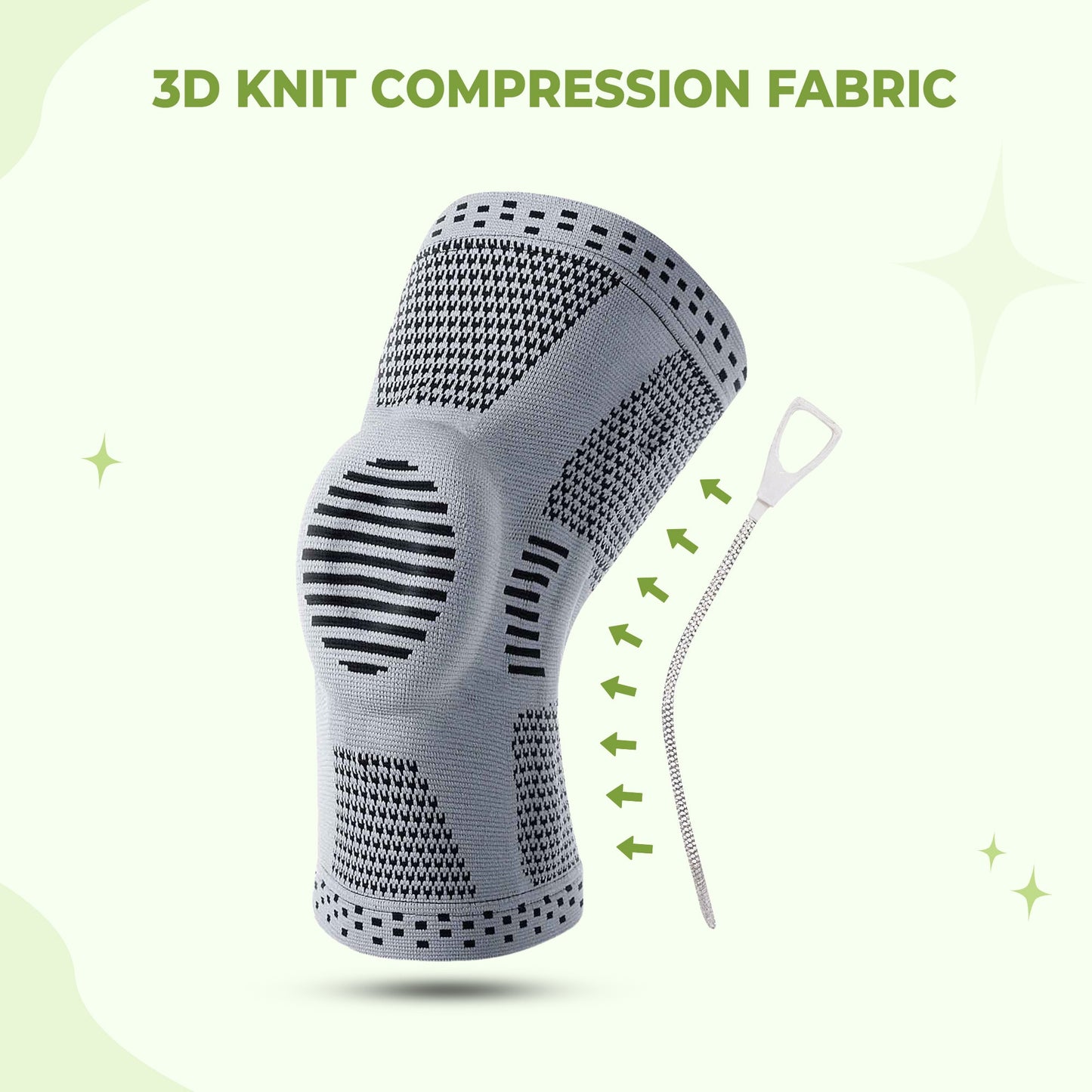 All-day compression knee sleeve maximum comfort