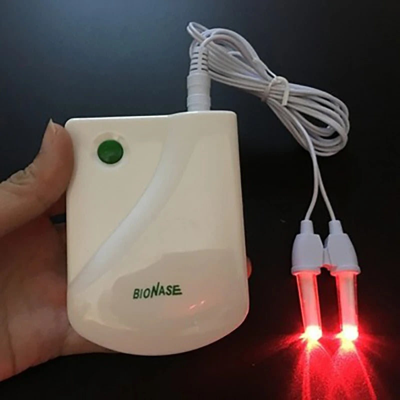 BioNase laser therapy sinus relief rhinitis device