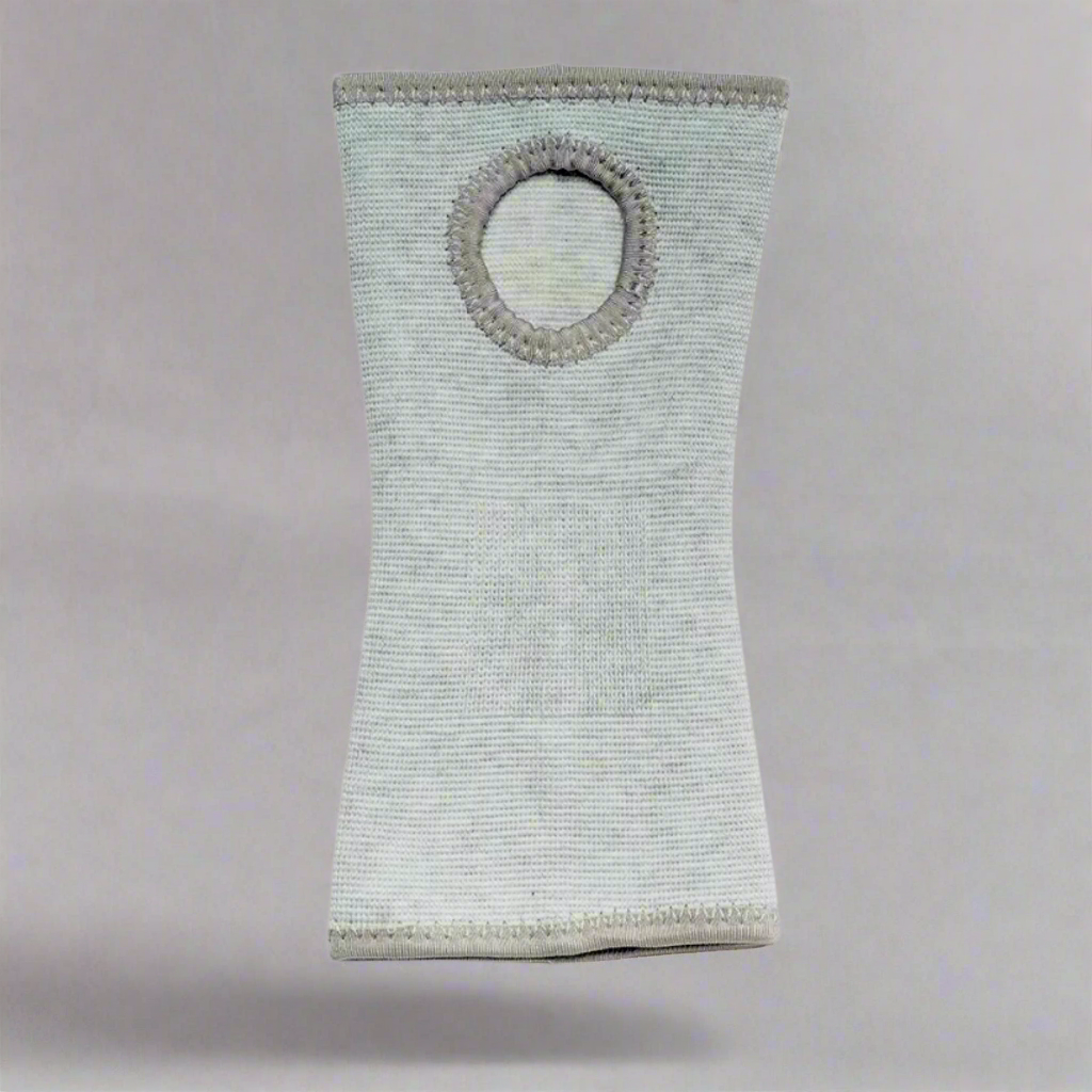 Bamboo-fiber breathable compression wrist support sleeve pair