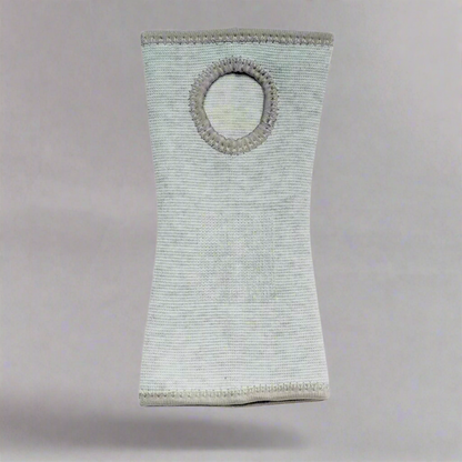 Bamboo-fiber breathable compression wrist support sleeve pair