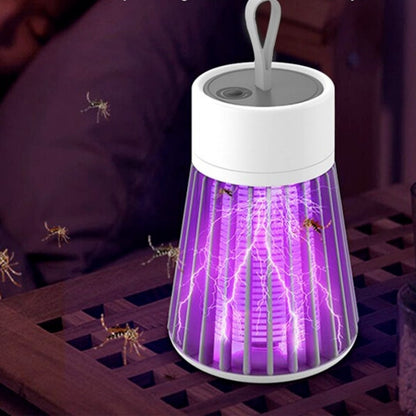 USB rechargeable UV mosquito zapper lamp silent insect trap