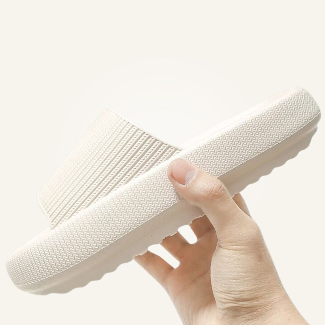 Orthopedic cloud slides extra thick cushion recovery sandals for plantar fasciitis