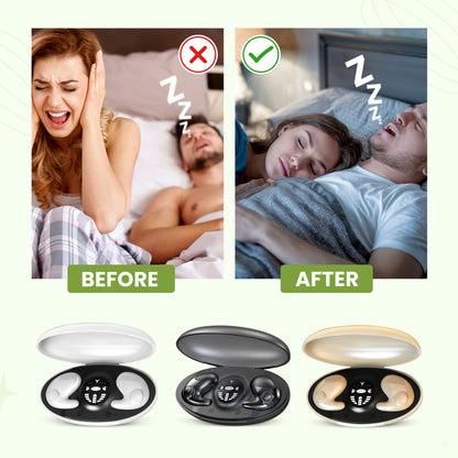 Invisible side-sleeper sleep earbuds for noise blocking