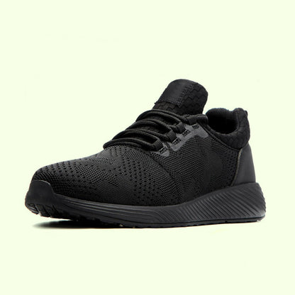 Ultra-light breathable steel toe anti-slip work shoes