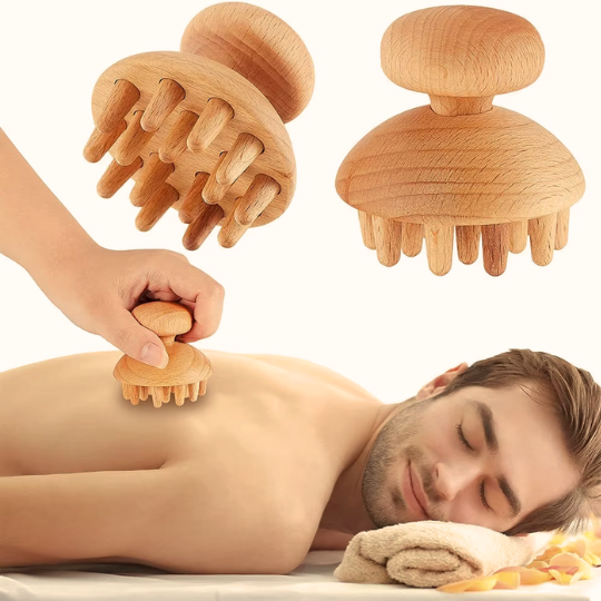 Professional wood therapy massage tool set for body sculpting maderoterapia