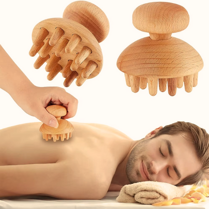 Professional wood therapy massage tool set for body sculpting maderoterapia