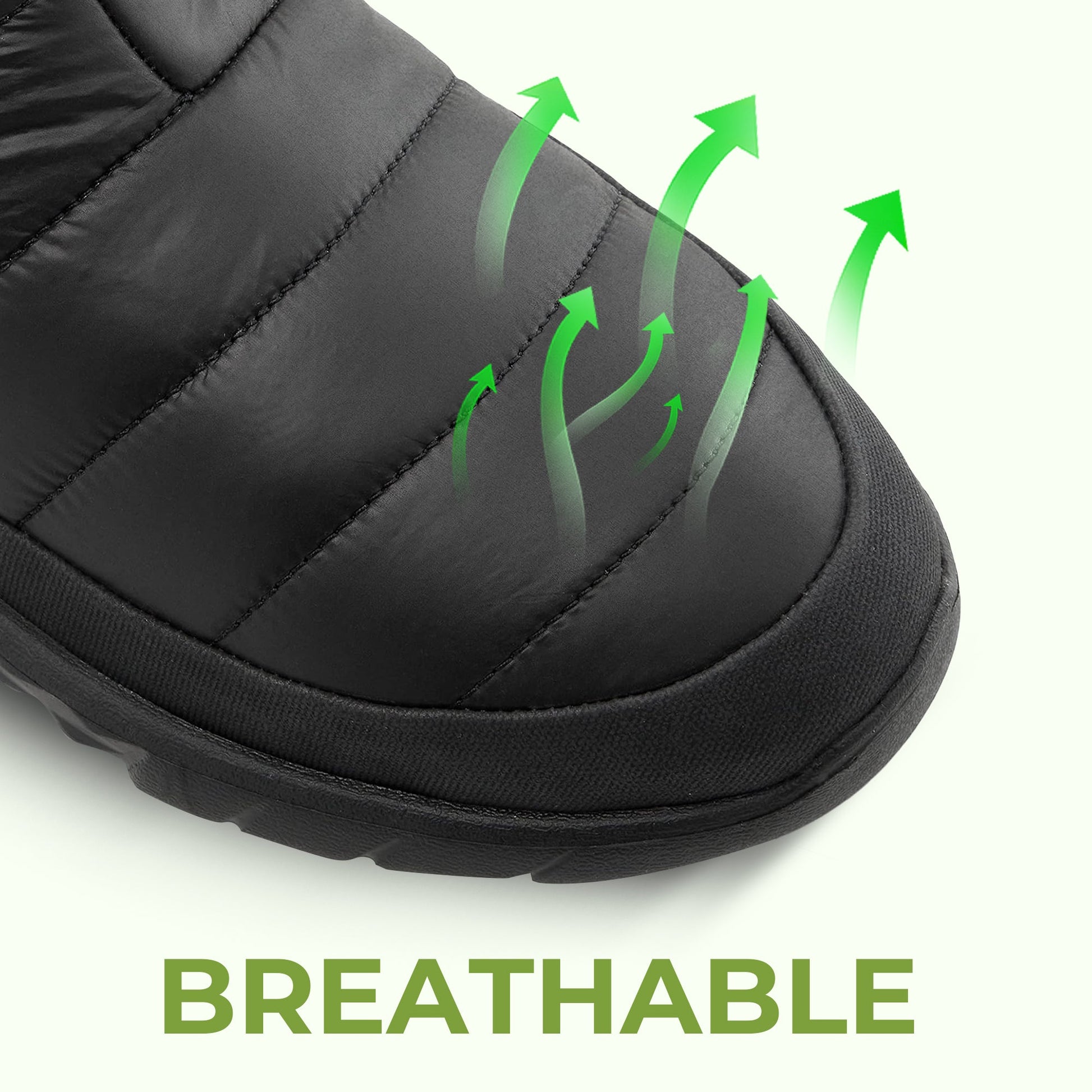 Thick-insole cotton zipper waterproof winter shoes