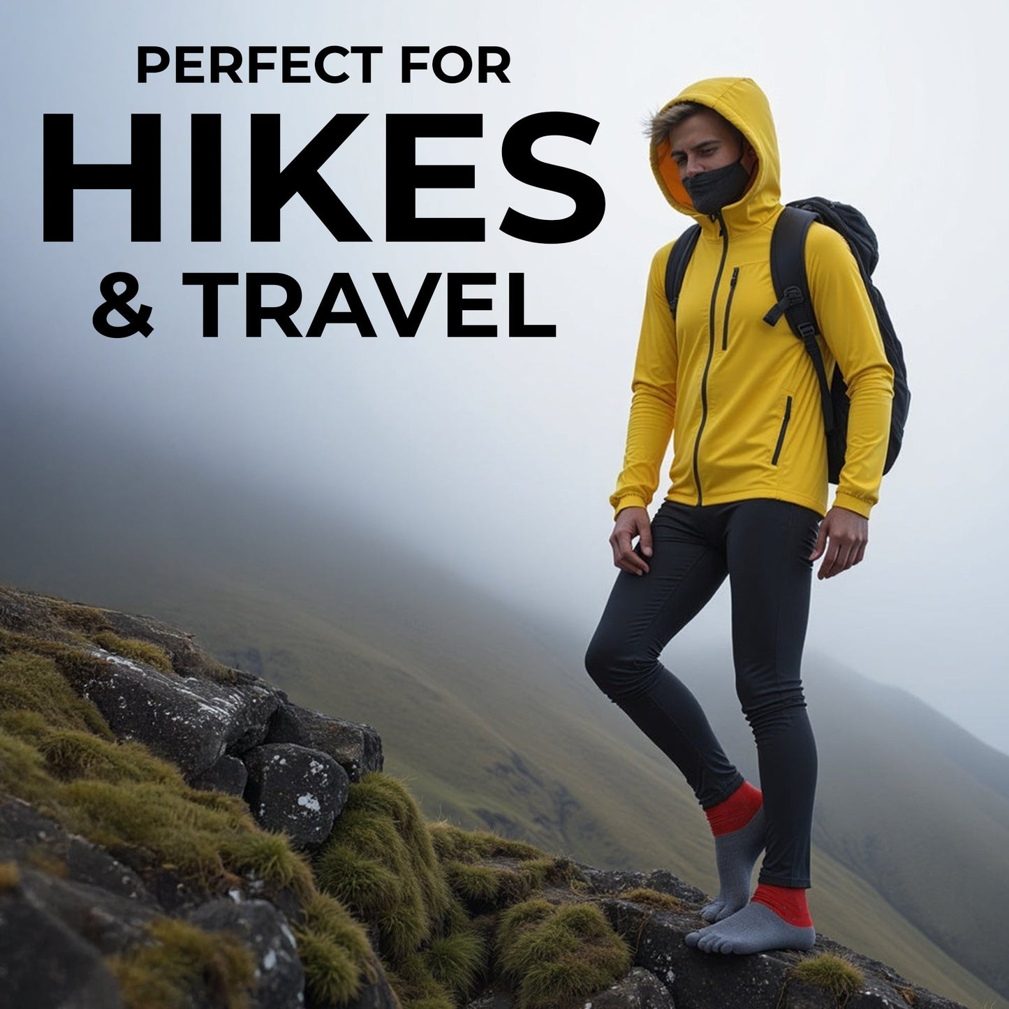 Adventure barefoot socks for barefoot shoes