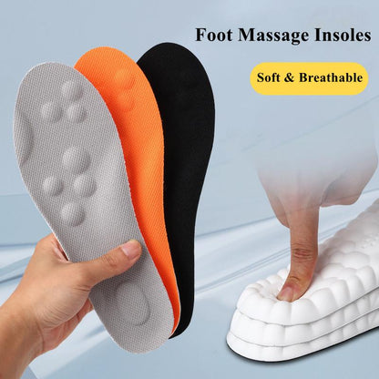 Cloud massage soft breathable sweat-wicking insoles