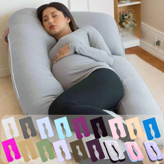 Soft full body pillowcase replacement cover for body pillows