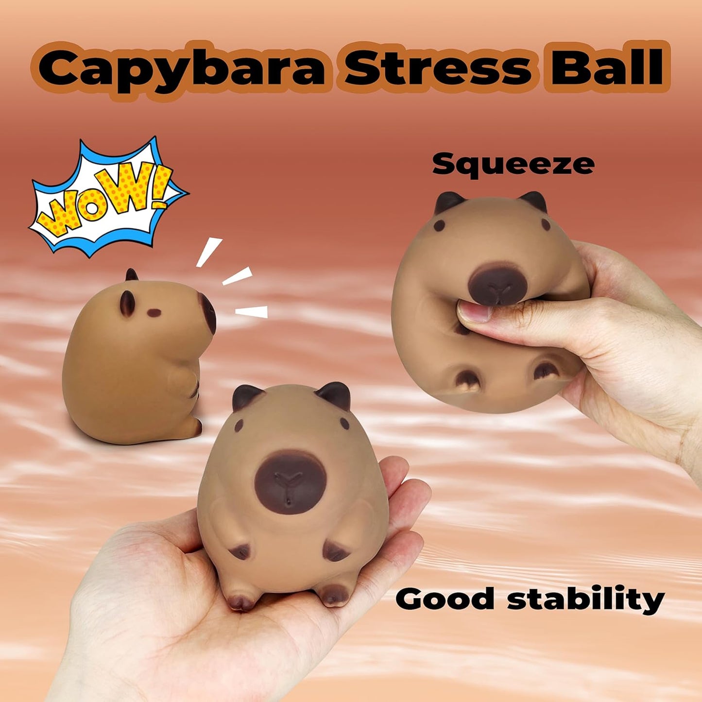 Capybara stress fidget anxiety and focus aid