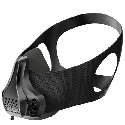 Lung training mask adjustable resistance