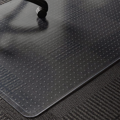 Workstation floor protector mat for office chair