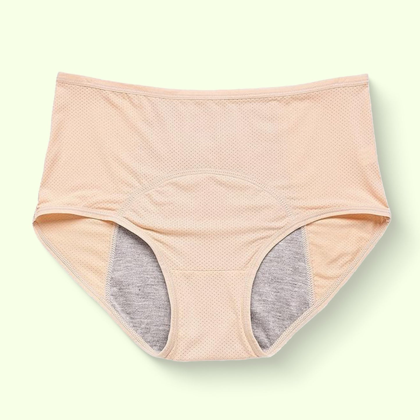 Leakproof high-waisted period panties reusable underwear