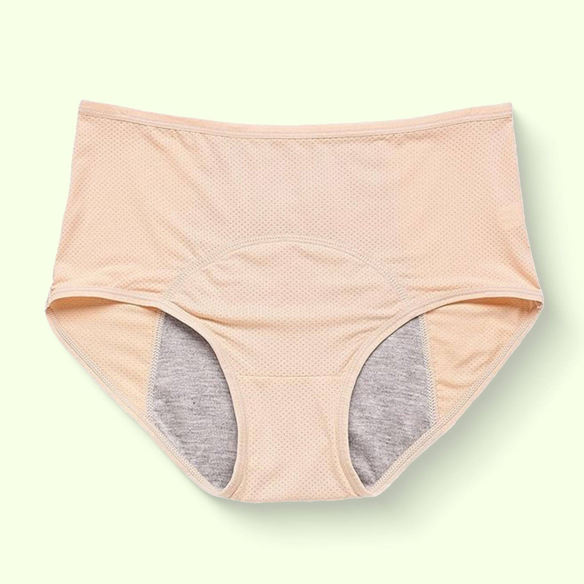 Leakproof high-waisted period panties reusable underwear