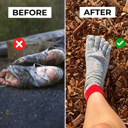 Adventure barefoot socks for barefoot shoes