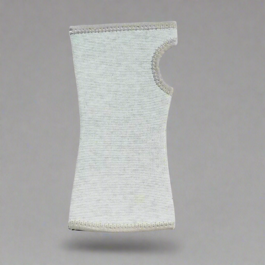 Bamboo-fiber breathable compression wrist support sleeve pair
