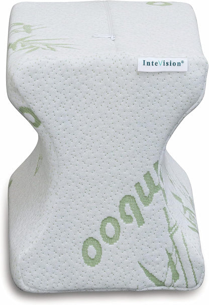 Memory foam hourglass knee pillow side sleeper