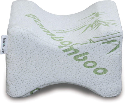 Memory foam hourglass knee pillow side sleeper