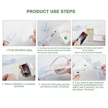 BioNase laser therapy sinus relief rhinitis device