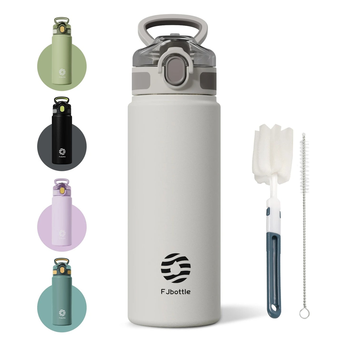 Anti-reflux slow-sip water bottle for GERD