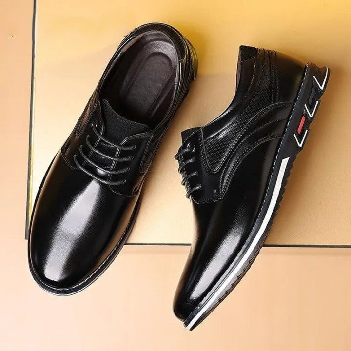 Men's Oxford leather dress shoes for office and events