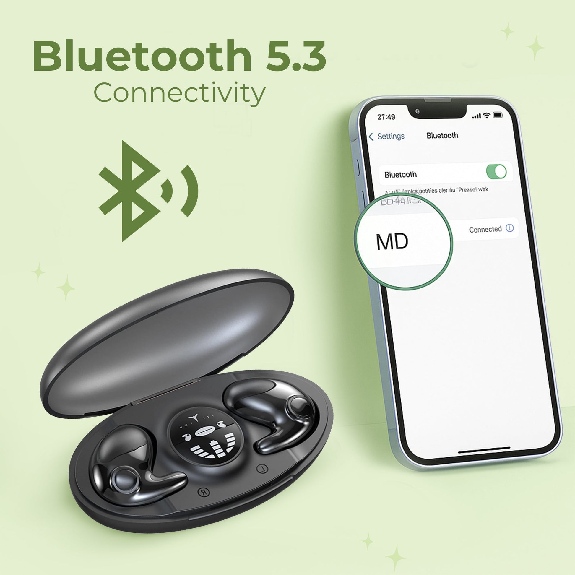 Invisible side-sleeper sleep earbuds for noise blocking