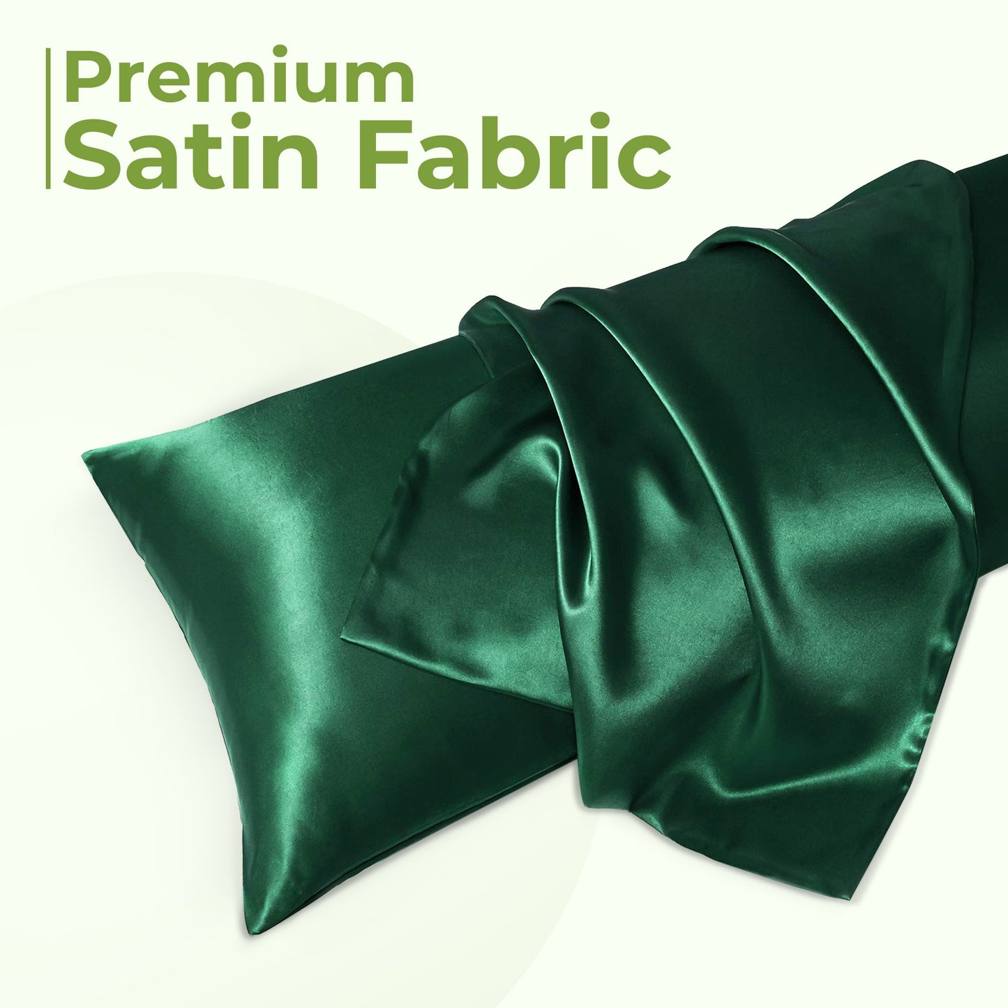 Luxury satin sheet set with deep pockets