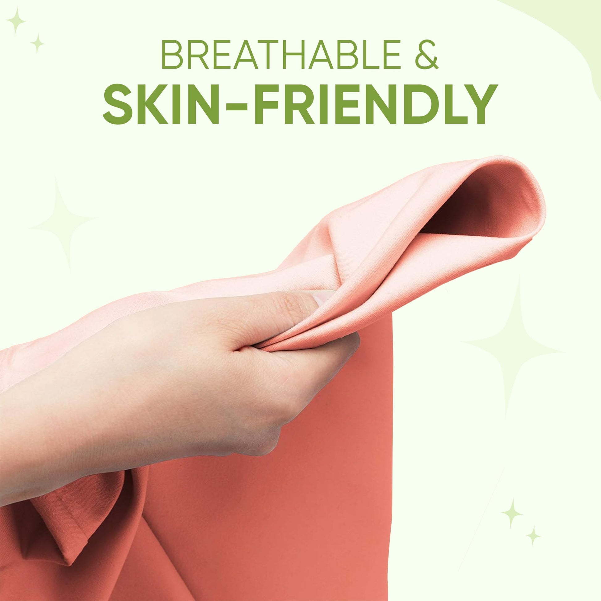 Ice cooling pillowcase skin-friendly machine washable
